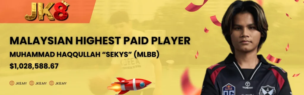 malaysian highest paid player Muhammad Haqqullah “Sekys” (MLBB) malaysian highest paid player Muhammad Haqqullah “Sekys” (MLBB)